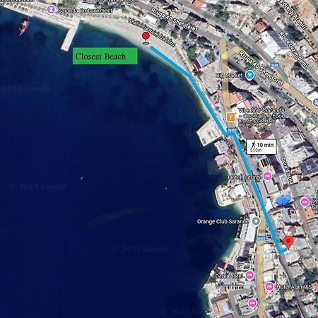 Cozy Sea View Apartment K4 Saranda Zewnętrze zdjęcie